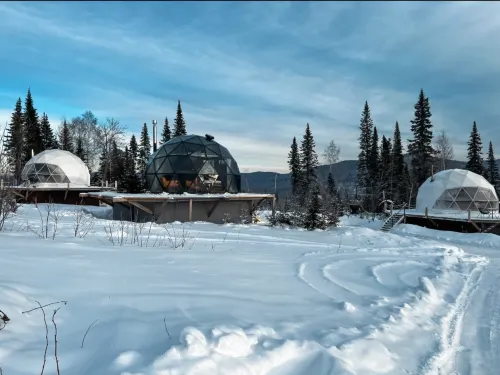 DzenDome Camping Hotels in Tashtagolsky District