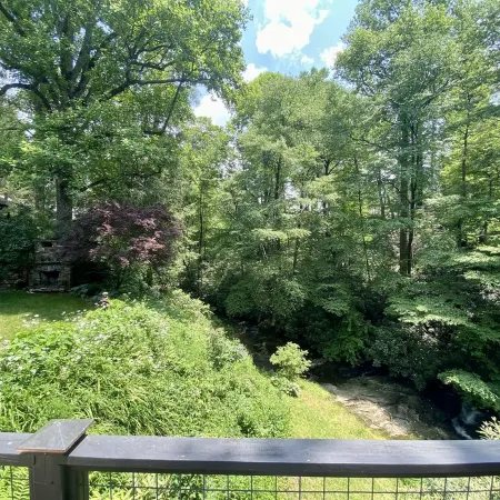 Spacious Mountain Home with Creek views. Walking distance Main Street Highlands.