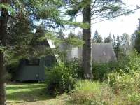 Secluded Forest Retreat With The Little Devil Track River Running Through.