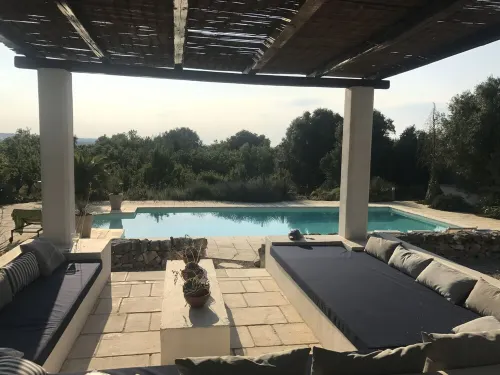 Beautiful hilltop Trulli w/ POOL & A/C in almond & olive grove - TrulliVistas