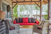 Chic, updated log cabin nestled in the pine trees of Sprucewold!