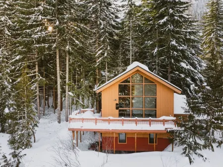 Hyak Hideout 3-bedroom chalet in welcoming Snoqualmie Pass with WiFi Отели в г. Сноквалми Пасс