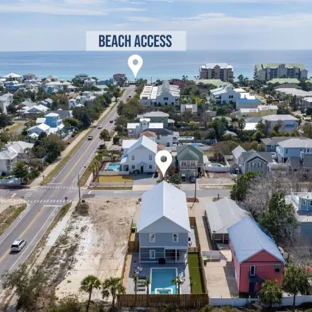 The Retreat:  5-Star Luxury + Steps to Ocean + Heated Pool & Hot Tub + Golf Cart