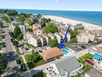 Luxury Home on North Beach-NEW Heated Pool & Hot Tub, Firepit, Game Room & More!