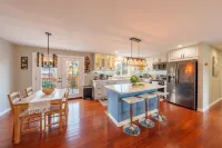 Spacious remodeled home with central AC and fenced yard