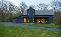 Woodstock Ski House on 35 private acres Mtn Views