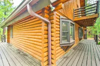 Rustic Pinetop Log Cabin w/ Fire Pit + Grill!