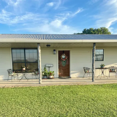 2-bedroom home on acreage in peaceful, rural area.