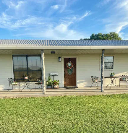 2-bedroom home on acreage in peaceful, rural area.