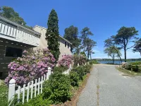 Waterfront lake house  private beach dock