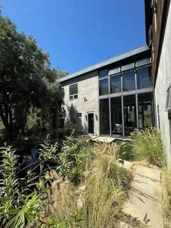 Trancas Canyon Retreat in majestic Malibu hills with breathtaking pool and views