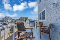 1 block to beach, Beach Equipment, Linens + Towels, 8 beach badges