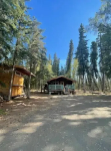 Private Aurora Log Cabin in Fairbanks Northern Lights Views