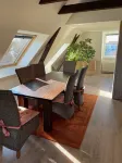 Modern top floor apartment 5 min to Markkleeberger See