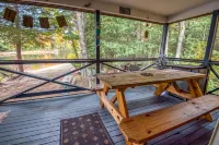 Year Round Waterfront Chalet in Amazing Private Location!!