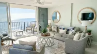 Seaside Solace: Panoramic Views! Oceanfront Condo, King Bed, Pool, Tennis,Cabana