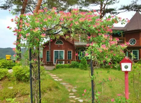 Castel on the Hill Pension Отели рядом со станцией Hoengseong Station