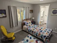 Spacious 2BR house. Pet friendly with fenced yard. Outdoor covered patio.