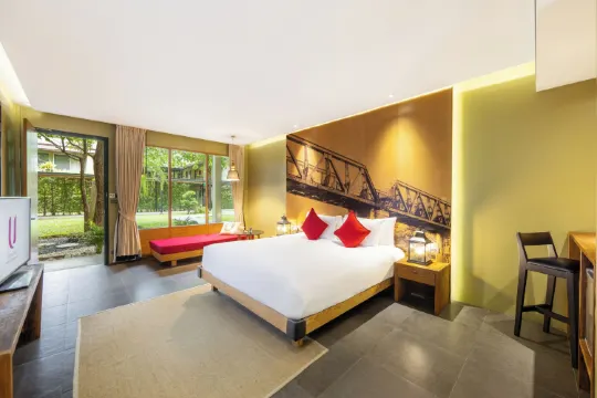 ห้องดีลักซ์ วิวสวน (24-Hour Use Of Room)