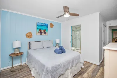 Oceanview Oasis: Steps from the Beach – Cozy 2BR/2BA Myrtle Beach Condo