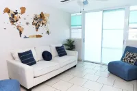 Tropical Haven: 3-BR Apart on Vega Baja Beach. 3min Drive to Blue Flag Beach