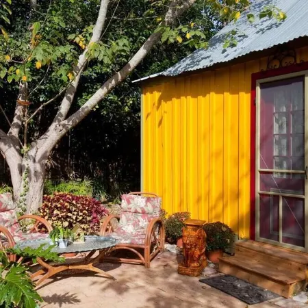 Private Respite Breathe Deeply Cabin with Garden, SwimSpa/Hot Tub, Fire Pit
