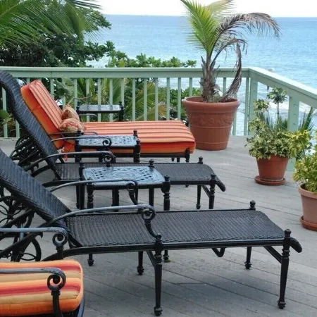 The Beach House on St. Thomas with Secluded Private Sand Beach