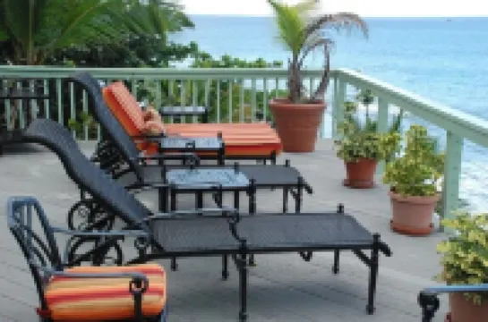 The Beach House on St. Thomas with Secluded Private Sand Beach