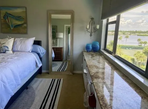 Siesta Key Beach Condo w/ water view & pool, half mile to the beach!