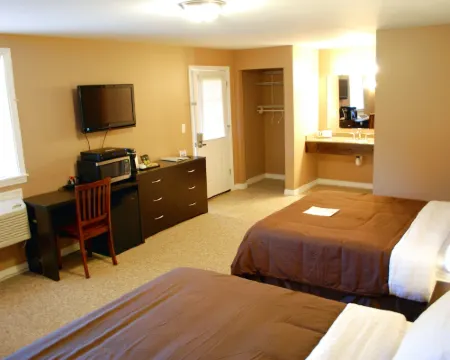 阿伯特步道山林小屋 皮斯卡特奎斯縣酒店