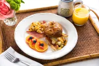 The Yellow House on Plott Creek - breakfast