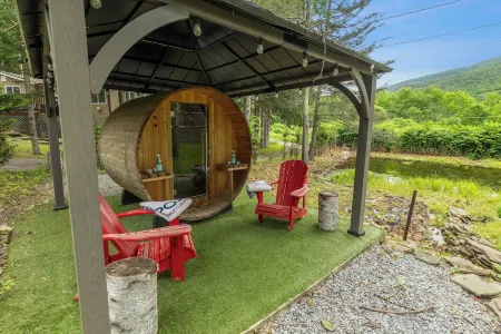 Sauna Belleayre Cozy Cabin