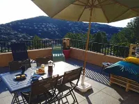 Appartement "rooftop" Avec Très Grande Terrasse à 2km de la mer