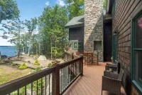 Winnipesaukee Waterfront Adirondack Home with Dock