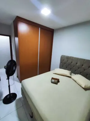 Room with private bathroom in a complete apartment