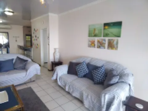 Breaker views on Manaba's main beach.