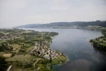 exclusive new building in 2019 on Lake Constance, very private in the countryside, cool in summer