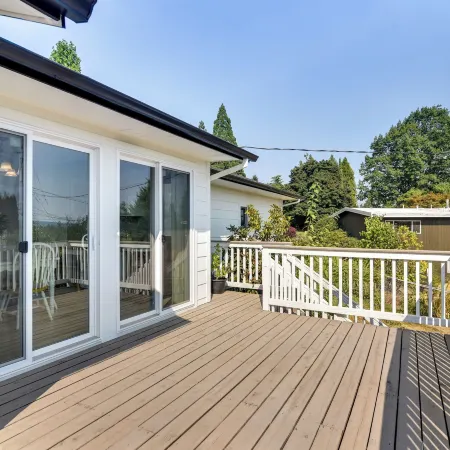 Serene Forest Grove Home w/ Deck & Stunning Views!