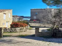 Authentic sheepfold close to a charming village.