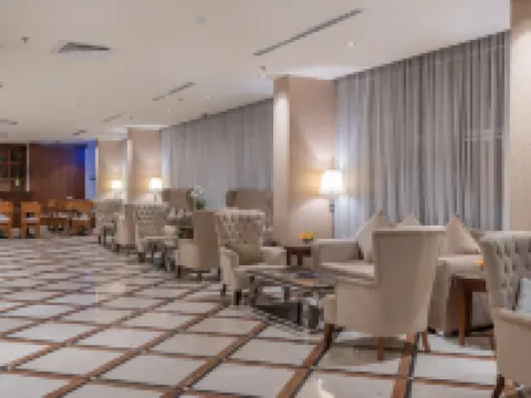 サンデー レッド シー ファウンテン アルハムラ フォーマリー ビビッド プラザ ホテル ジェッダのホテル