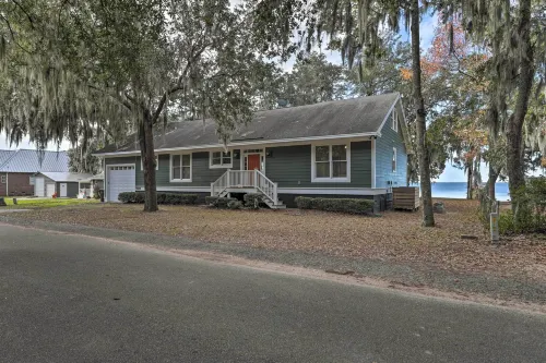 Lakefront Retreat w/ Game Room & Private Dock!