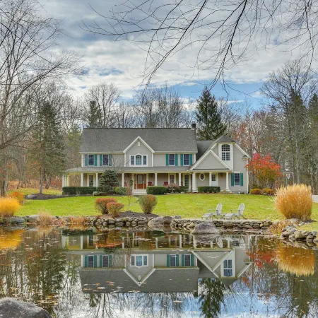 Pond + Gazebo: Expansive Hudson Valley Escape!