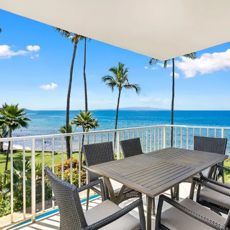 Kamaole Nalu 305 - Breathtaking Ocean Views, Renovated, Ocean Front, Split AC!