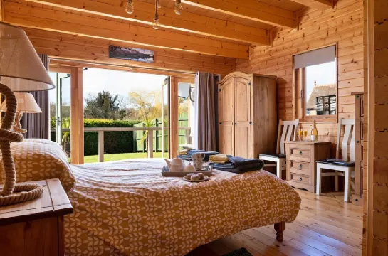 Lodge in Shropshire With Private Hot Tub