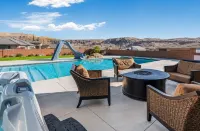 Spacious Home with Fire Pit, Hot Tub, Pool + Slide - Pools