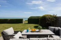 Luxury Beachfront Retreat for 14 With Hot Tub - Bintang 4