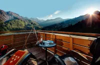 Tschuggen Grand Hotel - the Leading Hotels of the World - vue sur la montagne