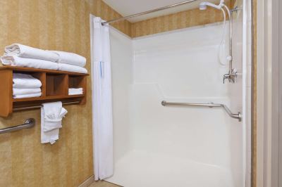 Mobility Accessible King Room with Roll in Shower