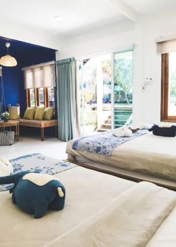 ห้องทวินสแตนดาร์ด-ไม่อนุญาตให้สัตว์เลี้ยงเข้าพัก