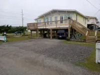 Cozy beach house two blocks from the beach with sunsets over the sound.